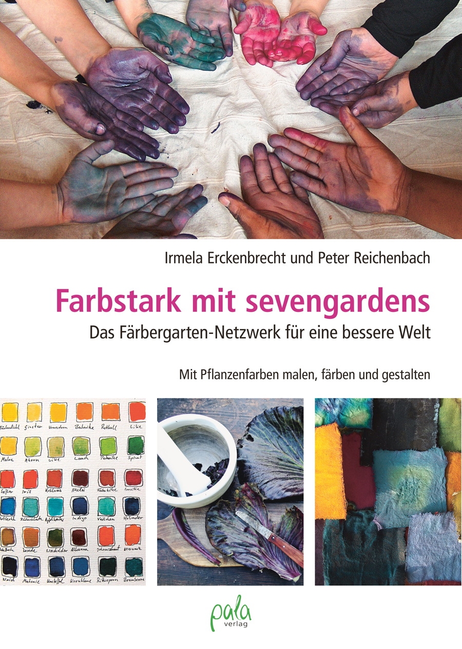 Buchcover Farbstark mit sevengardens